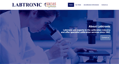 Desktop Screenshot of labtronic.co.za