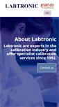 Mobile Screenshot of labtronic.co.za