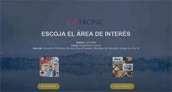 Desktop Screenshot of labtronic.com.gt